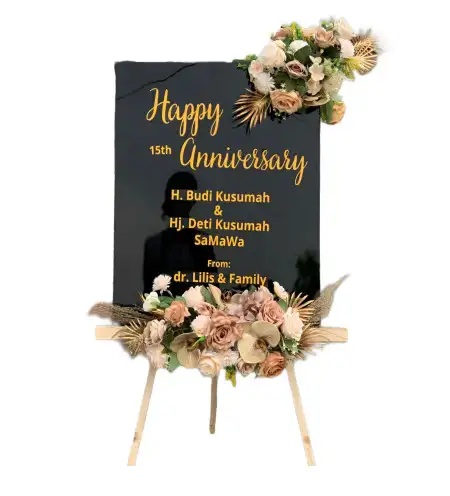 Papan Bunga Akrilik Kemijen